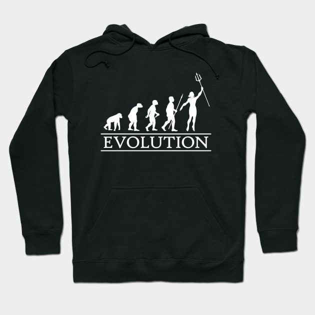 Evolution to Poseidon Hoodie by NicGrayTees